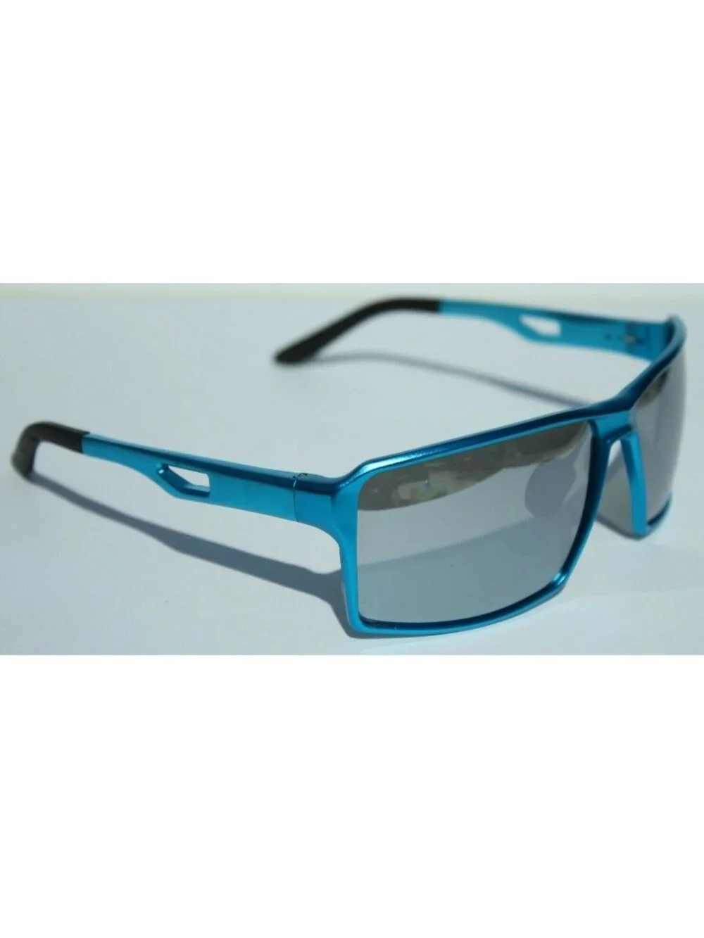 BREED Centaurus POLARIZED Sunglasses Blue Aluminum/Silver NEW $185 BSG021BL